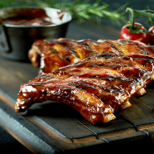 Image of cooked spare ribs